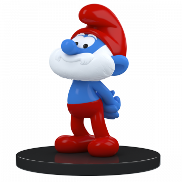 Blue Resin Papa Schlumpf 700101