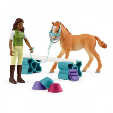 Schleich Horse Club Trainingsset voor veulen 42756