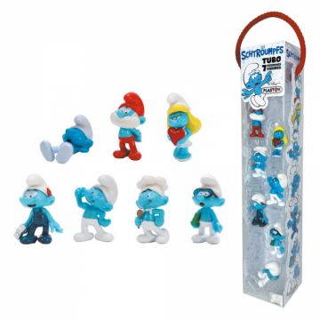 Tubo Smurfen verzamelserie 7 figuren 70392