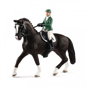 Schleich Horse Club Springender Reiter mit Pferd 42358