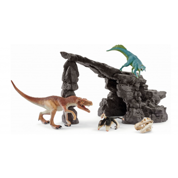 Schleich Dinosaurier Dinoset mit Höhle 41461 