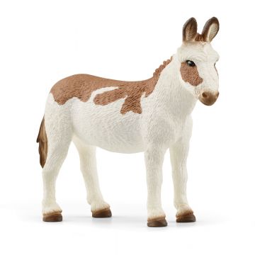 Schleich Farm World Amerikanischer gefleckter Esel 13961