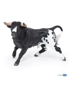 Papo Farm Life Spanischer Stier schwarz-weiß 51184