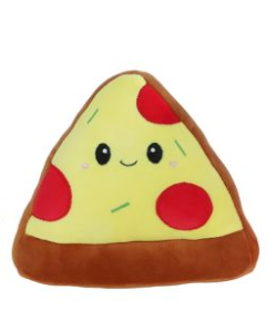 Fluffy Menu fast food pluche Pizza 16/11cm 660651