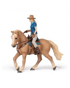 Papo Horses Westernpferd und Reiterin 51566